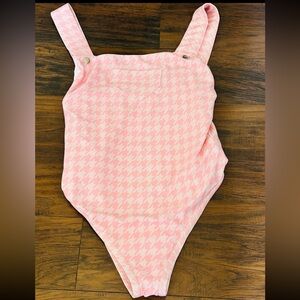 Alpine Butterfly Pink One Piece Swimsuit size 1x NWOT